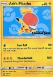 Ash's Pikachu - SM114/236 - SM Black Star Promos