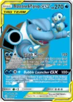 Blastoise & Piplup GX - 214/236 - Cosmic Eclipse