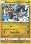 Kommo-o - 77/111 - Crimson Invasion
