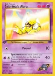 Sabrina's Abra - 93/132 - Gym Challenge