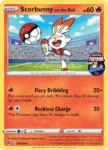 Scorbunny on the Ball - 4/5 - Pokémon Futsal 2020