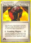 Team Magma's Technical Machine 01 - 84/95 - Team Magma vs Team Aqua