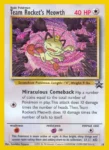 Team Rocket's Meowth - 18/53 - Wizards Black Star Promos