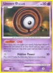 Unown O - 70/132 - Secret Wonders