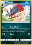 Weavile - 86/147 - Burning Shadows